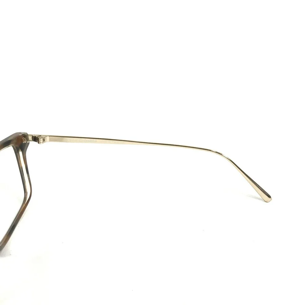 Omega Eyeglasses Frames OM 5014 056 Brown Tortoise Gold Rectangular 58-14-145